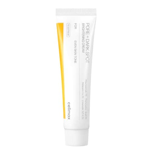 celimax Pore+Dark Spot Brightening Cream, 1.18 fl.oz, TXA cream | 5% Niacinamide, 5% Tranexamic Acid, Korean Face Moisturizer for Pores, Dark Spots, Uneven Tone, Hydration, and Sensitive Skin