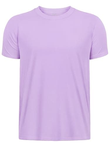 IHU Boys Neon Shirts Dry Fit UPF50+ Kids Short Sleeve Rash Guard for Girls | SPF 50+ Cooling Lightweight Shirts,for Soccer,Swimming,School,Ourdoor Activity,Tag Free Design,2T to Youth