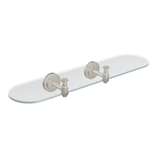 Moen DN0790BN Iso Vanity Glass Shelf, Brushed Nickel