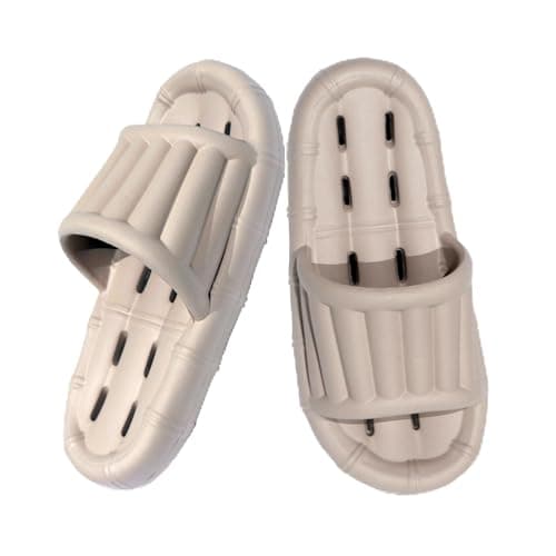Goosliipx Cloud Slide Sandals for Women and Men Ultra Comfort Recovery Pillow Slippers Soft Summer Beach Shoes with Low Arch Support Size 9