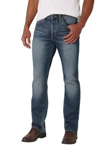 Rock & Republic Men's Mid-Rise Bootcut Jean, Denied, 36W x 32L