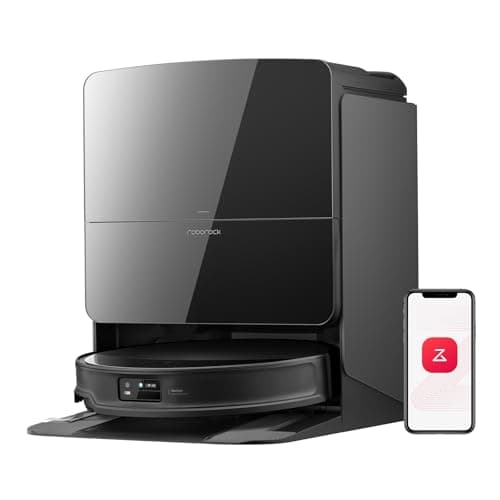 roborock 2026 New Saros 20 Flow Robot Vacuum and Mop, SpiraFlow 2.0 Pressurized Self-Cleaning Roller Mop, 36000 Pa, 3.46 in Double-Layer Threshold, 300+ Obstacle Avoidance, Zero-Tangle, 212°F Mop Wash