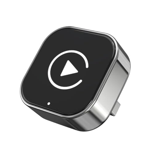 Wireless CarPlay Adapter, Convert Wired to Wireless CarPlay, Mini USB Plug-and-Play CarPlay Dongle, Stable Connection, Black