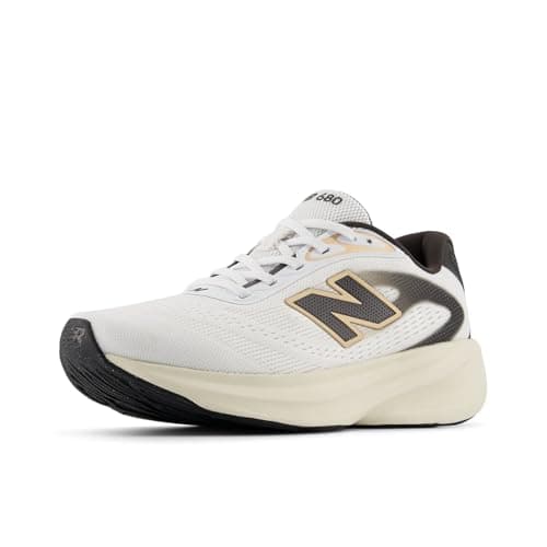 New Balance Women's Fresh Foam 680 v9 Running Shoe, Nb 103 White/Faded Black, 6.5