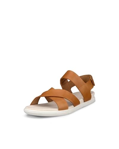ECCO Women's Samara Sandal, LION, 4-4.5