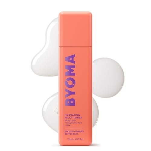 BYOMA Milky Toner - Hydrating Face Toner, Moisturizing, Korean Skincare | Gentle on the Skin, All-Day Hydration with Cica & Ceramides, Reduces Redness, Protects and Maintains Skin Barrier