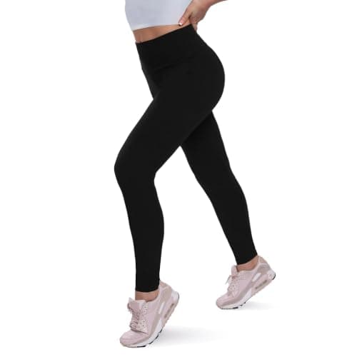 Fleece Lined Leggings Women - Winter Thermal Warm Soft Yoga Pants