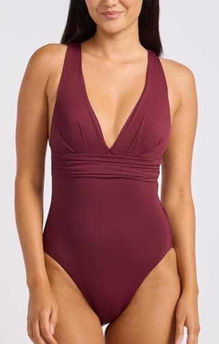 Seafolly Women's Cross Back One Piece