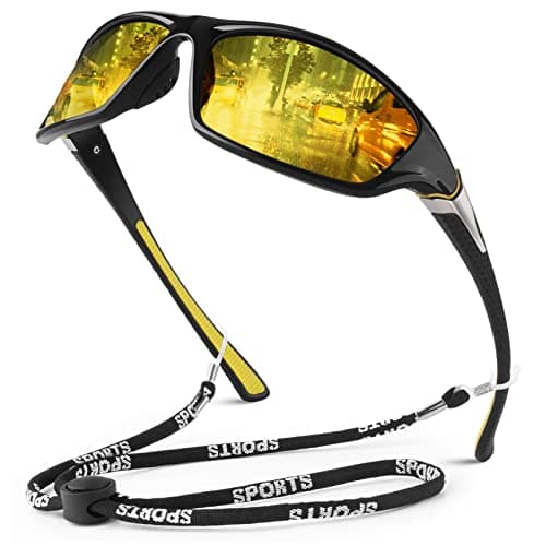 WEAROYO Polarized Sports Sunglasses Men Womens Fishing Running UV400