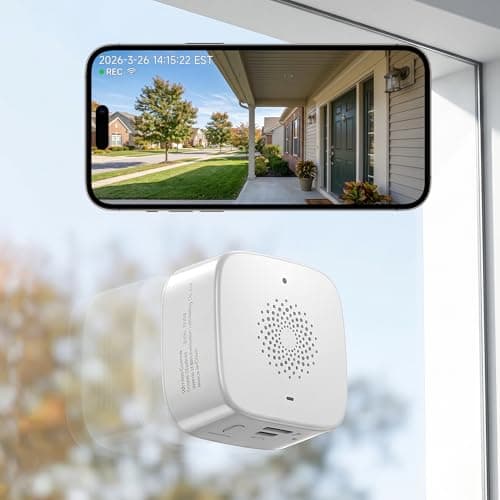 SOIADV 2.5K Wireless Window Cameras for Home Security, 6s Pre-Roll