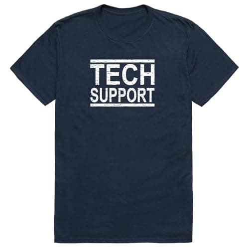 Rapiddominance America Tees Tech Support Navy L, Navy