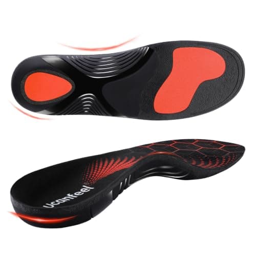 Ucanfeel Plantar Fasciitis Insoles Men Women, Shoe Inserts for Women