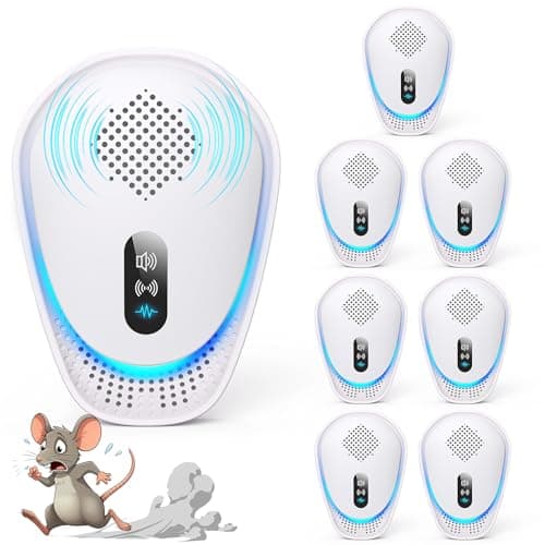 2026 Upgraded Ultrasonic Pest Repeller, 7 Pack Plug in Indoor Device