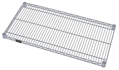 FSE 373-3636GY Wire Shelf, 36"W x 36"D, 600-800 lb. Capacity, Gray epoxy Finish, NSF