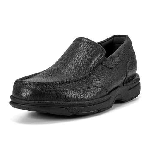 Rockport Men's Eureka Plus Slip On Oxford, black, 10.5 M US