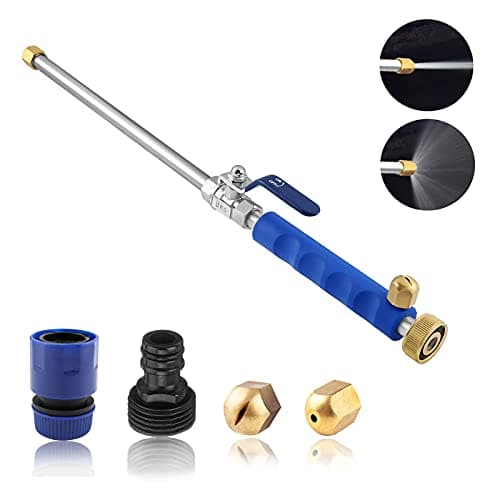 Shayee High Pressure Power Washer Wand for Garden Hose with Jet Nozzle and Fan Nozzle