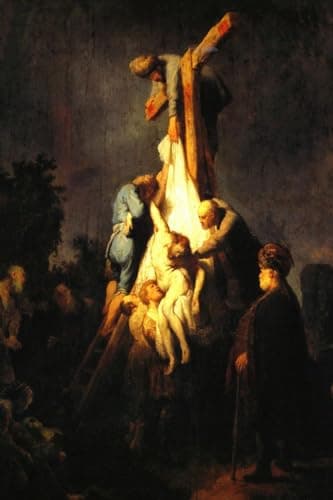 ART.COM Wall Art Print Crucifixion by Rembrandt van Rijn, 16" x 24"