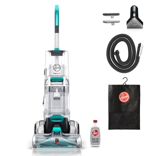 Hoover SmartWash+ Automatic Carpet Cleaner Machine | Deep Cleaning Carpet Shampooer Machine, Pair with a Hoover Carpet Cleaner Solution for a Bright, Refreshed Home