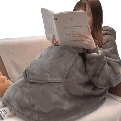 JFUJFU Wearable Blanket Sweatshirt for Women-Gift for Sister/Mom/Girlfriend | Oversized Hoodie Pullover, Funny