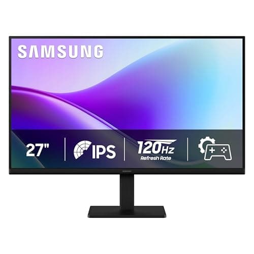 Samsung 27" S3 (S32GF) Series FHD High Resolution Monitor | 120Hz Monitor with IPS Panel, Flicker Free, Eye Saver Mode (LS27F320GANXZA)