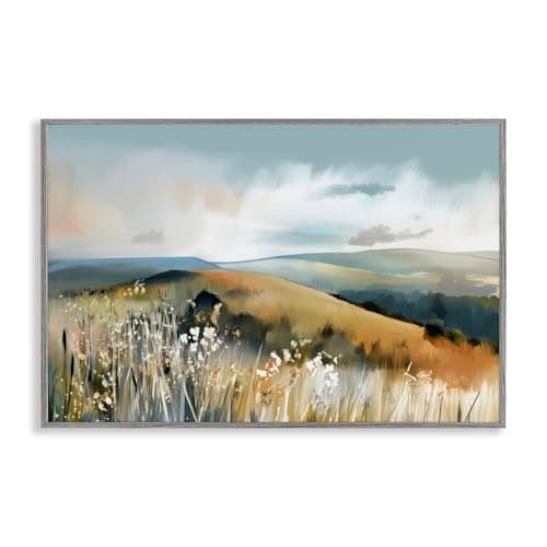 'Coastal Expressions Landscape'| Framed Giclee Art