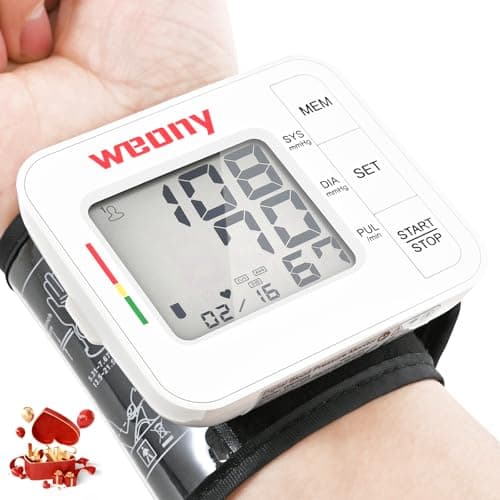 جهاز قياس ضغط الدم المعصمي من WEONY، جهاز قياس ضغط الدم للاستخدام المنزلي
