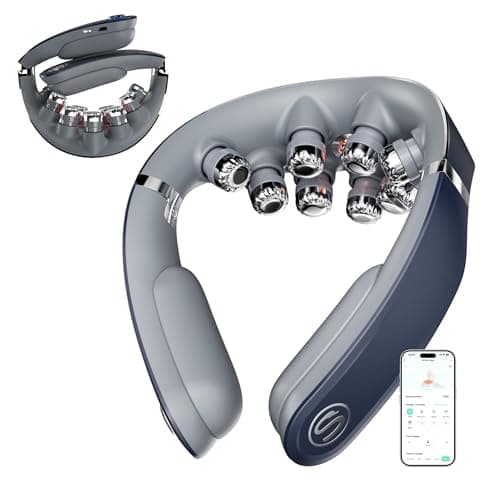 SKG FSA G7 Pro Fold Neck Massager for Strain Relief Deep Tissue