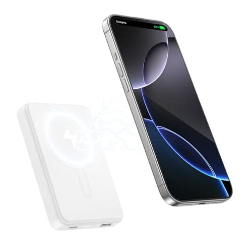 Aterob for MagSafe Power Bank 12000mAh, Magnetic Portable Charger | 15W Wireless & 20W USB C Fast Charging, Ultra-Slim Battery Pack for iPhone 18/17/16/15/14/13/12 Series, Travel Essential