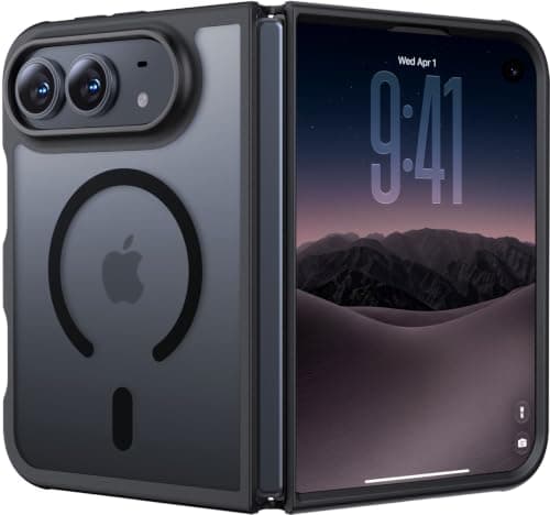 jaroco Magnetic for iPhone 16 Pro Case Heavy Duty Protection Black | Compatible with MagSafe,Military Grade Drop Protection,Translucent Matte,Non-Slip,Shockproof 2-Layer Durable Bumper Case
