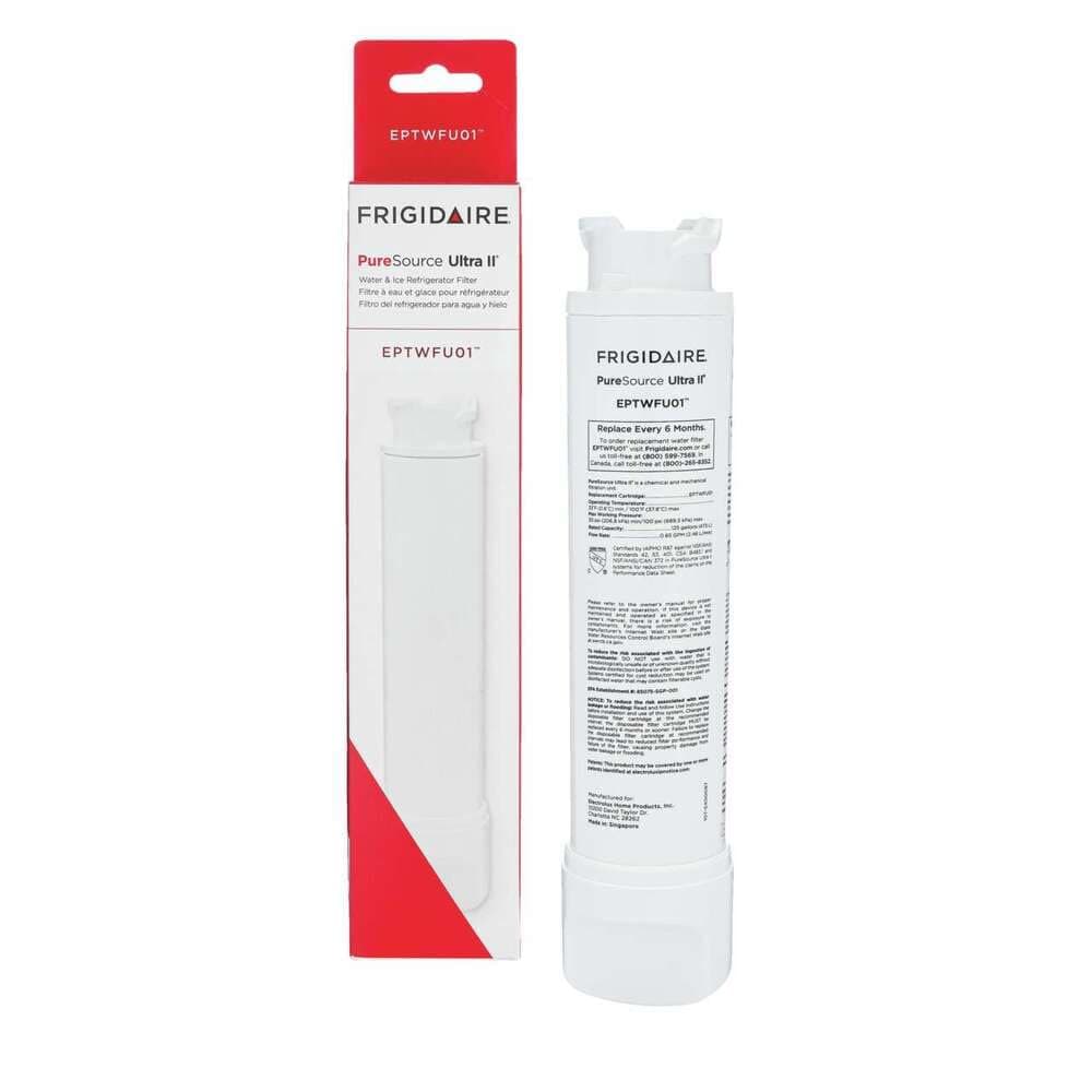 Frigidaire EPTWFU01 Refrigerator Water Filter Replacement, White
