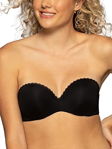 Vanity Fair womens Push Up Bra, Strapless - Black, 34A US