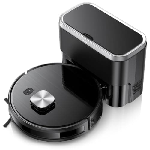 Robot Vacuum and Mop for Pet Hair, 11500Pa Suction, 90-Day Self-Emptying | 90-Day Hands-Free Cleaning,3-in-1 Vacuum Mop,LiDAR Navigation,160-Minute Runtime,Ideal for Pet Owners Alexa/Google Assistant