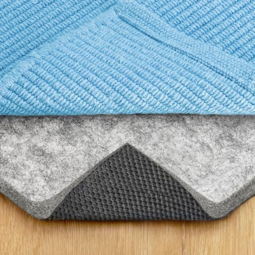RUGPADUSA - Dual Surface - 10'x14' - 1/4" Thick - Felt + Rubber - Non-Slip Backing Rug Pad - Safe for All Floors