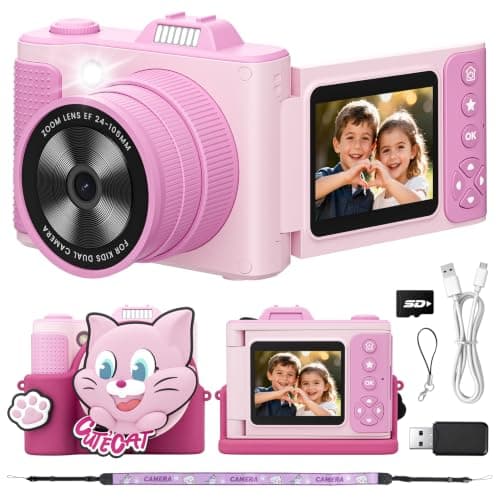 Kids Camera for Boys Girls Ages 3-10 Digital Camera Kids Toy Gifts