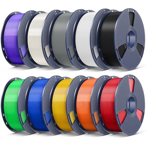 SUNLU PLA Plus Filament 1.75mm Black 1KG | Neatly Wound, Upgrade PLA Filament, Dimensional Accuracy +/- 0.02 mm, Fit Most FDM 3D Printers