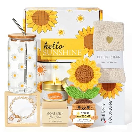 Sunshine Gifts for Teen Girls, Get Well Soon Care Package