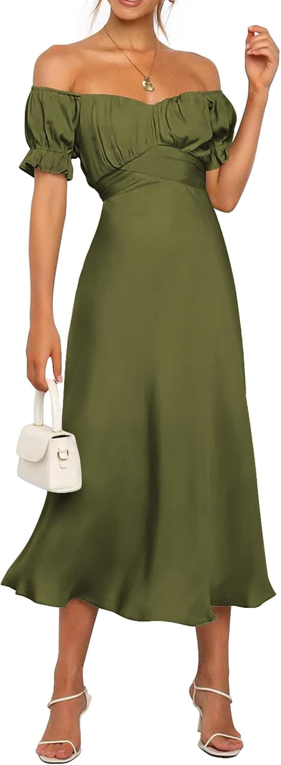 KIRUNDO Satin Dress K220