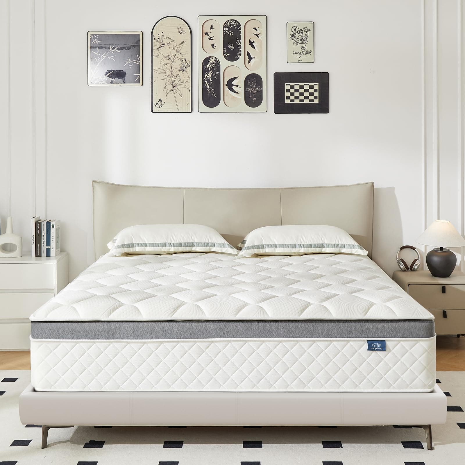 Full Size Mattress, 12 Inch Memory Foam Hybrid Double Mattress in a Box | Pocket Springs, Pressure Relief, Breathable Comfort, Durable, CertiPUR-US, Medium Firm