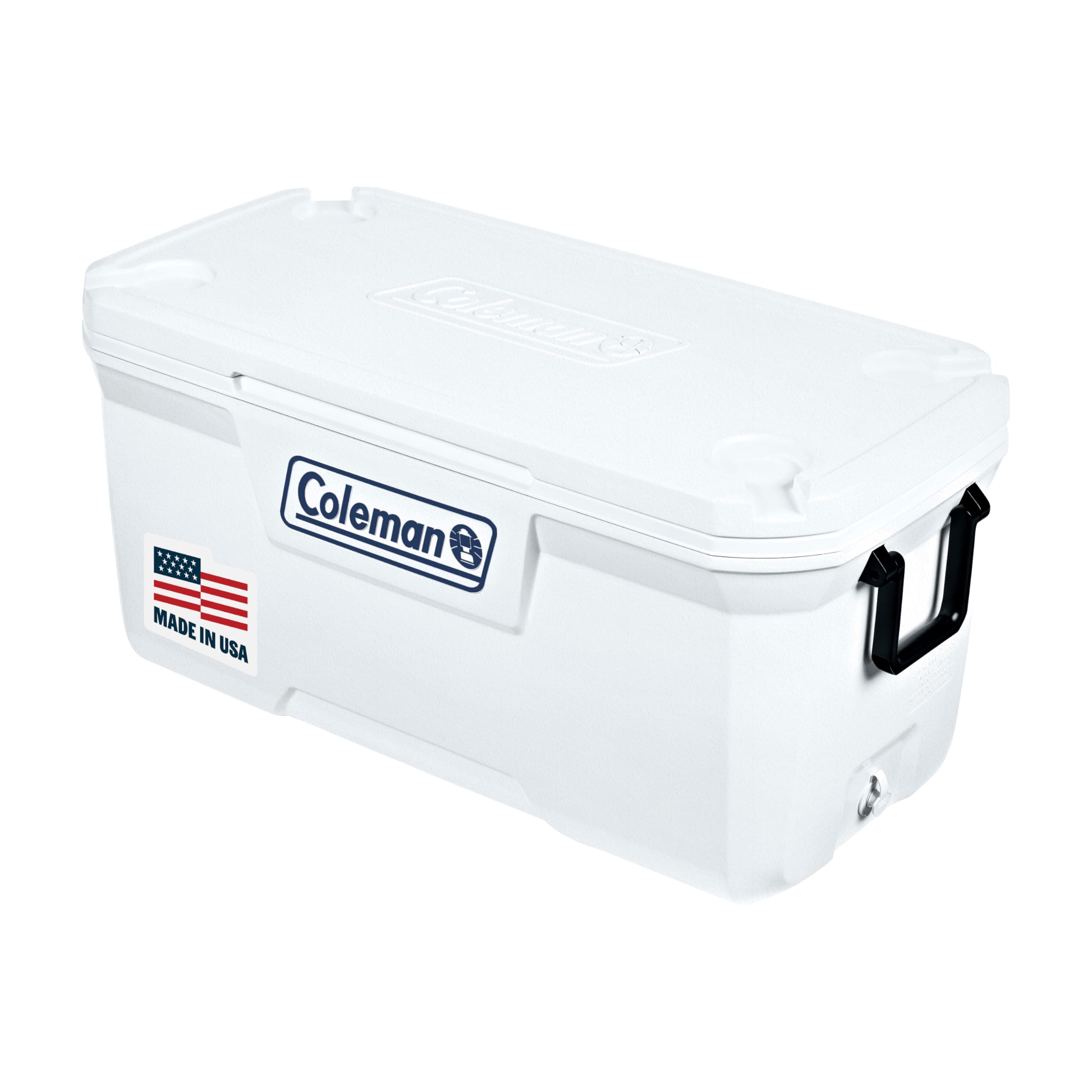 Coleman Snap 'N Go Collapsible Hard Cooler, DayDream Blue, 55-Quart | Collapsible to One-Third Size, Holds 93 Cans, Keeps Ice Cold 64 Hours, Quick 10-Second Setup, Waterproof & Removable Liner